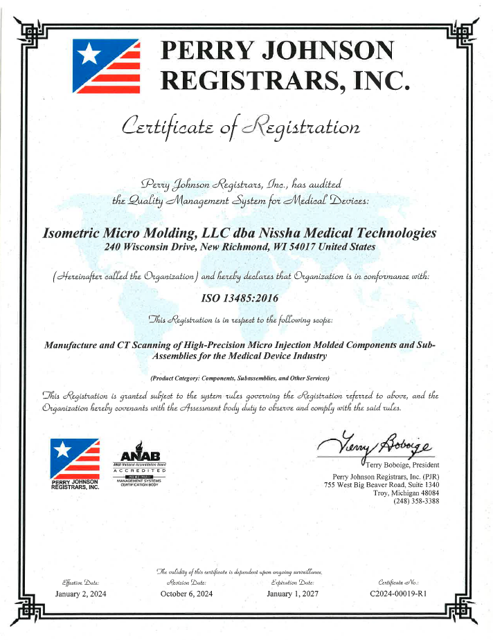 <p>ISO 13485:2016</p>